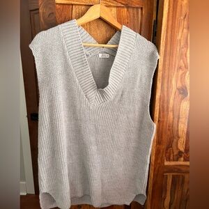 Ardene Gray Knit Sleeveless Top